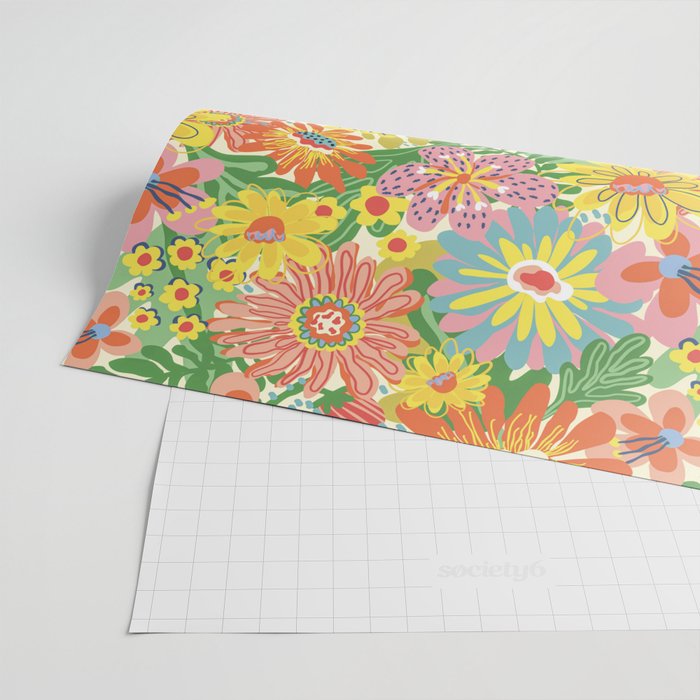 Summer bloom Wrapping Paper Gallery Image 2