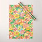 Summer bloom Wrapping Paper Gallery Image 1