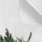 Earth Feather â¢ Green Feather I Wall Tapestry Gallery Image 3