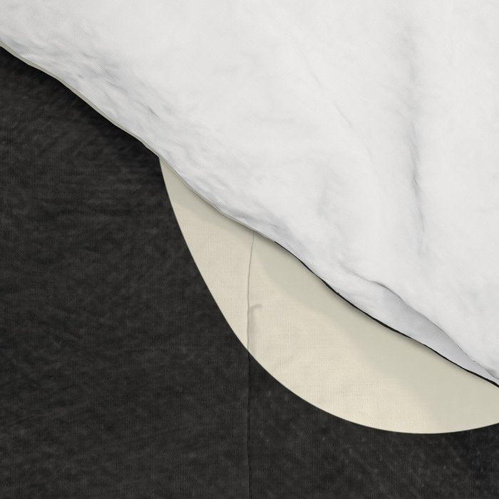 black white abstract shape art 2 Comforter Gallery Image 4