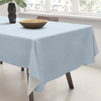 Solid Soft Sky Tablecloth Gallery Image 3