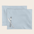 Solid Soft Sky Placemat Gallery Image 1