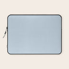 Solid Soft Sky Laptop Sleeve Gallery Image 1