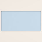 Solid Soft Sky Desk Mat Gallery Image 3