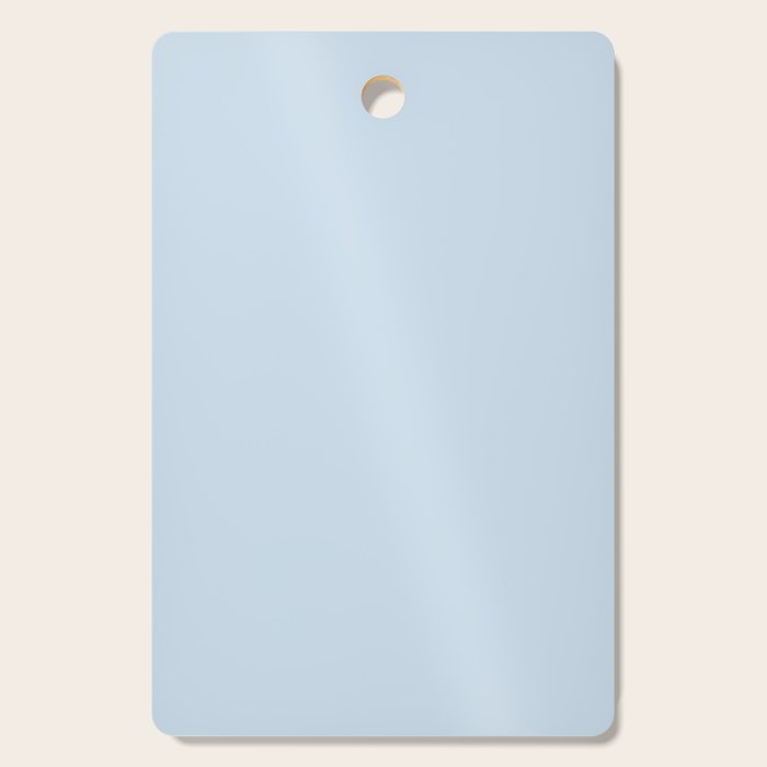 Solid Soft Sky Cutting Board Gallery Image 1