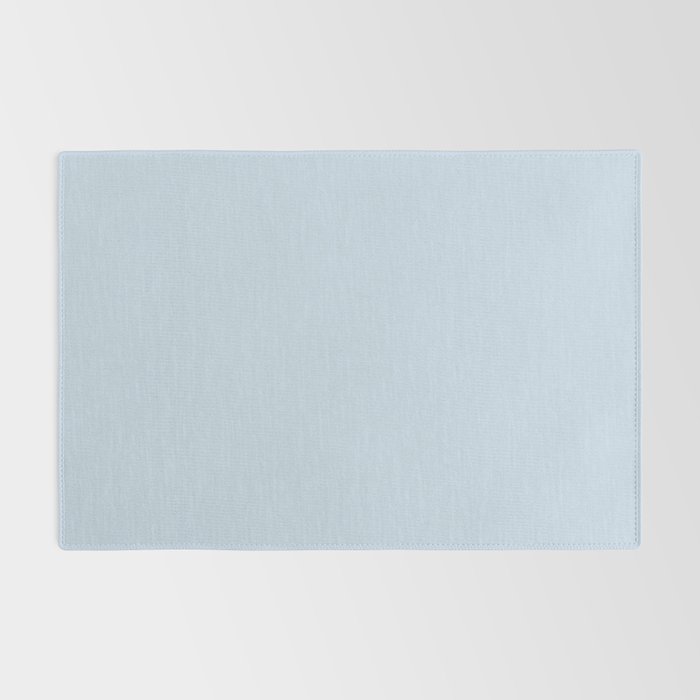 Solid Soft Sky Rug Gallery Image 2