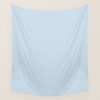 Solid Soft Sky Wall Tapestry Gallery Image 4