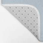 Solid Soft Sky Bath Mat Gallery Image 2