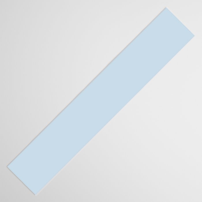 Solid Soft Sky Table Runner Gallery Image 3