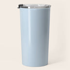 Solid Soft Sky Travel Mug Gallery Image 3