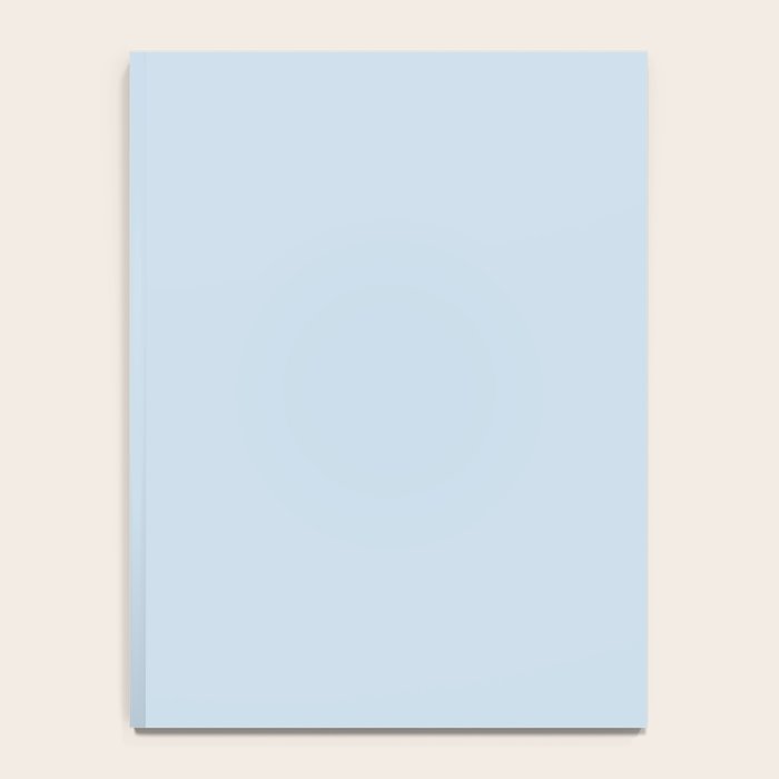 Solid Soft Sky Notebook Gallery Image 4