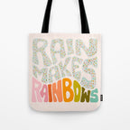 Rain Makes Rainbows Tote Bag Gallery Image 1
