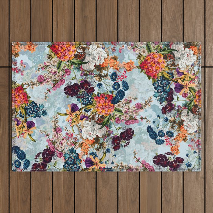 Summer Botanical Garden VIII Outdoor Rug Gallery Image 1