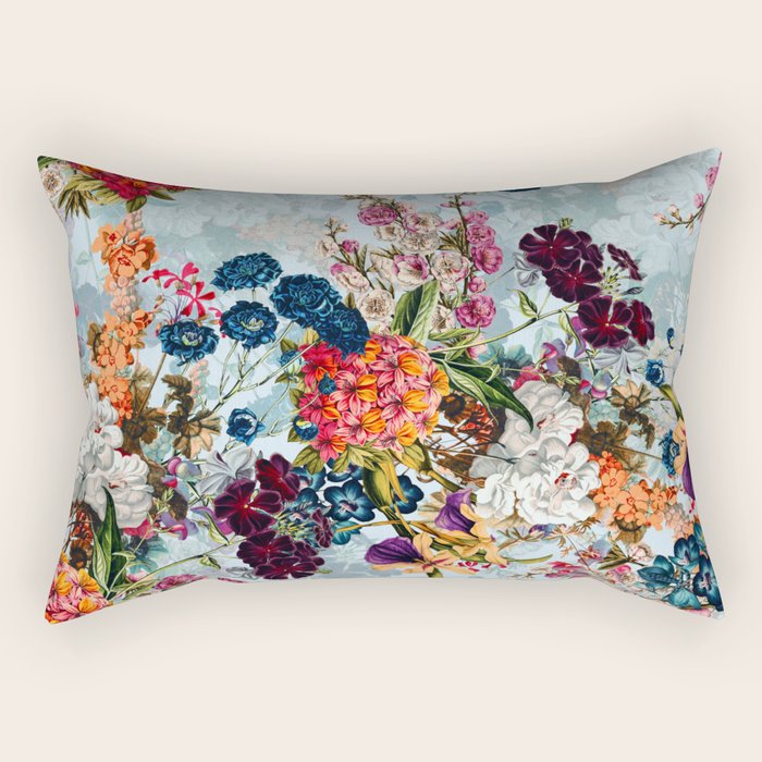 Summer Botanical Garden VIII Rectangular Pillow Gallery Image 1