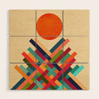 Sun Shrine Wood Wall Art Gallery Image 1