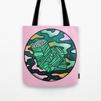 Virgo Crystal Tote Bag Gallery Image 1