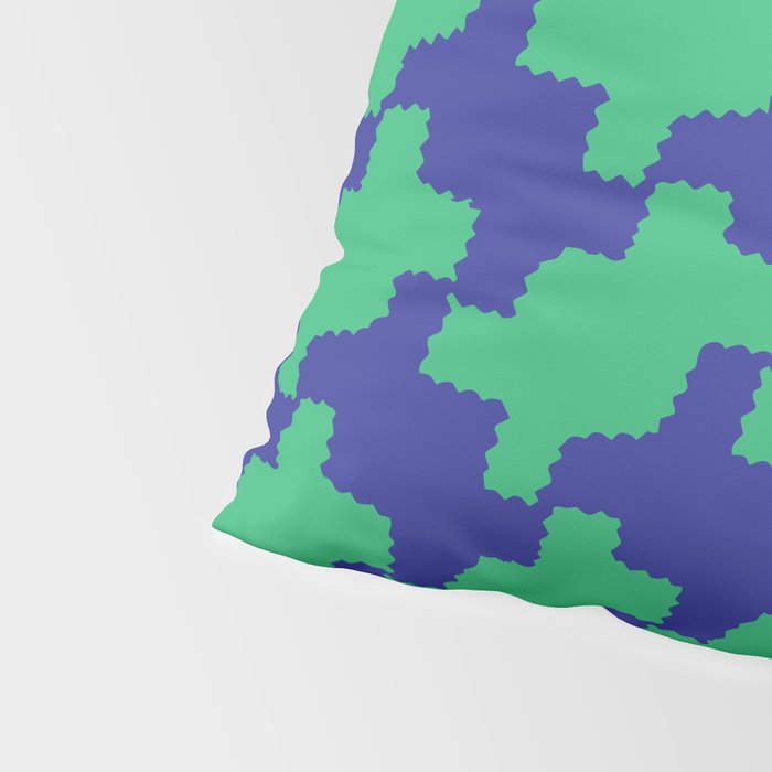  Ocean Crinkle Houndstooth Pillow Sham Gallery Image 4