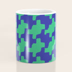  Ocean Crinkle Houndstooth Coffee Mug Gallery Image 4