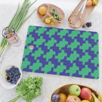  Ocean Crinkle Houndstooth Cutting Board Gallery Image 2