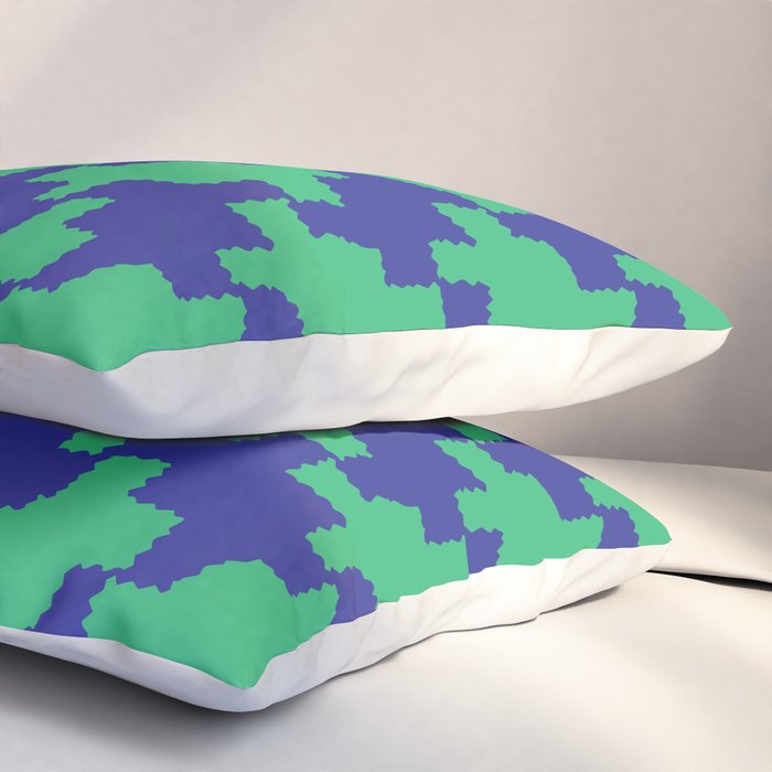  Ocean Crinkle Houndstooth Pillow Sham Gallery Image 3
