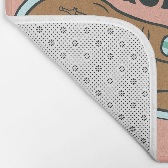 AQUARIUS (DARK) Bath Mat Gallery Image 2