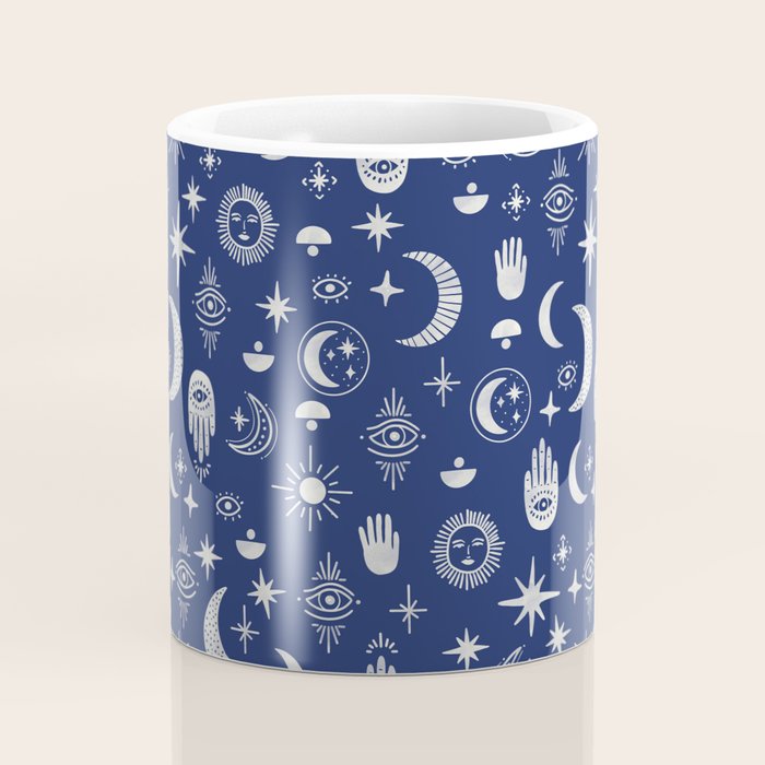 Mystic symbols in the dark sky Coffee Mug Gallery Image 4