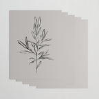 Elegant Olive Branch Wrapping Paper Gallery Image 3