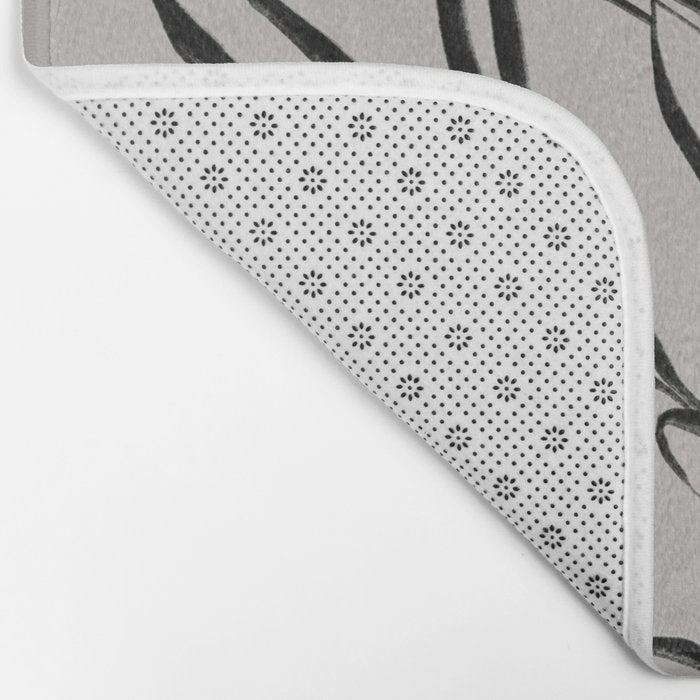 Elegant Olive Branch Bath Mat Gallery Image 2