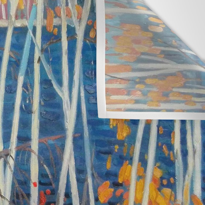 In The Northland (Group Of Seven) by Tom Thomson Canadian Landscape Art Wall Tapestry Gallery Image 3