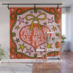 May Your Day Be Merry Wall Mural Gallery Image 1