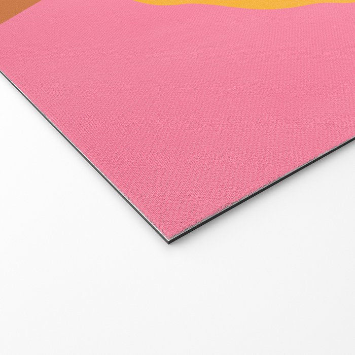 Golden Embrace - Self-Love Portrait of a Black Woman Welcome Mat Gallery Image 2