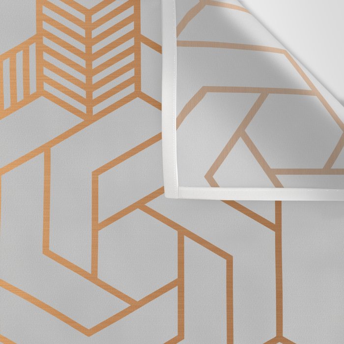 Hex 611 Copper Wall Tapestry Gallery Image 3