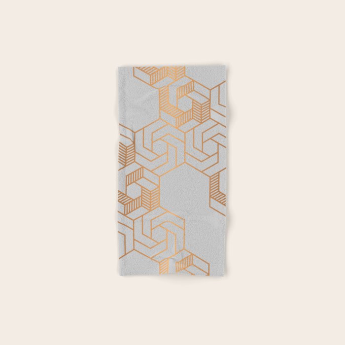 Hex 611 Copper Bath Towel Gallery Image 1