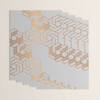 Hex 611 Copper Wrapping Paper Gallery Image 3