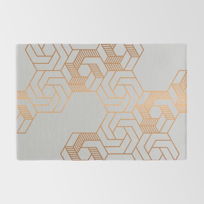 Hex 611 Copper Rug Gallery Image 2