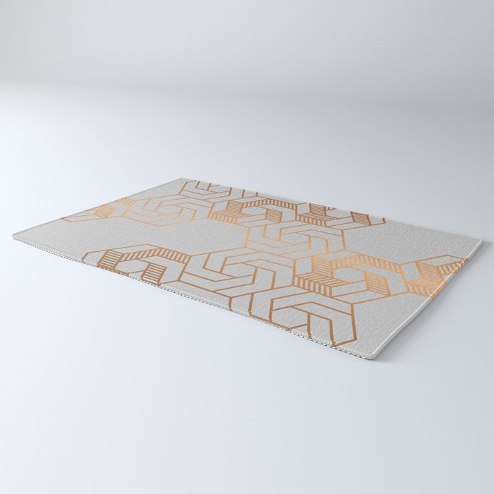 Hex 611 Copper Rug Gallery Image 3