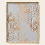 Hex 611 Copper Serving Tray Gallery Image 1