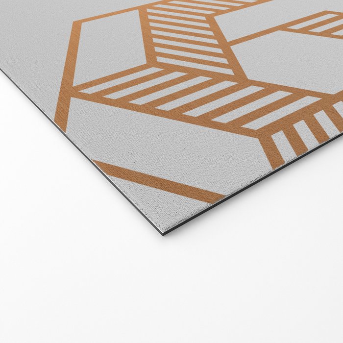 Hex 611 Copper Welcome Mat Gallery Image 2