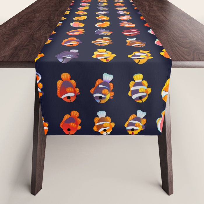 Anemone fish Table Runner Gallery Image 1