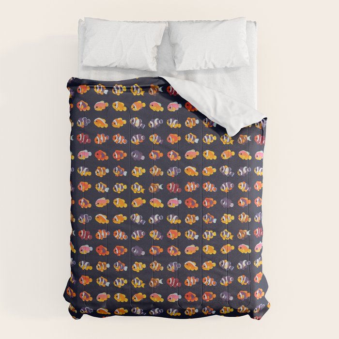 Anemone fish Comforter Gallery Image 1
