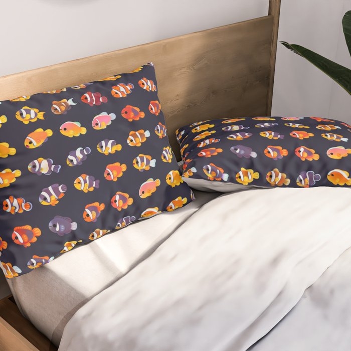 Anemone fish Pillow Sham Gallery Image 2