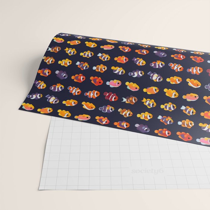 Anemone fish Wrapping Paper Gallery Image 2