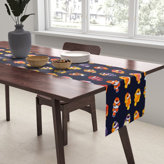 Anemone fish Table Runner Gallery Image 2