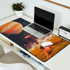 a postcard from year 2349 Desk Mat Gallery Image 2