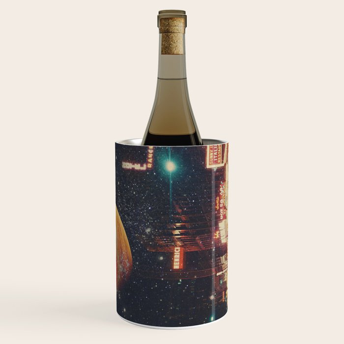 a postcard from year 2349 Wine Chiller Gallery Image 1