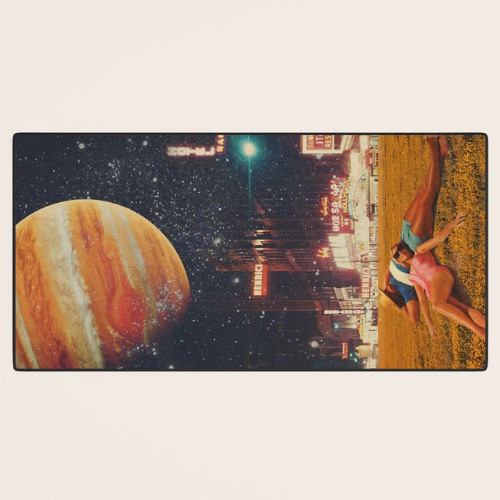 a postcard from year 2349 Desk Mat Gallery Image 3