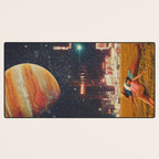 a postcard from year 2349 Desk Mat Gallery Image 3