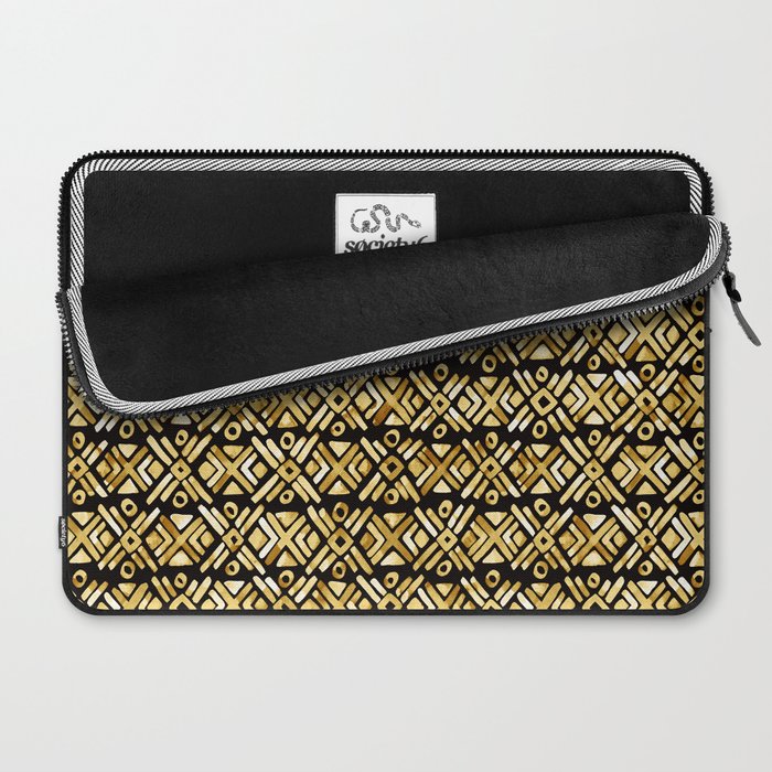 Sonoran Stripe - Midnight Gold Laptop Sleeve Gallery Image 2