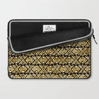 Sonoran Stripe - Midnight Gold Laptop Sleeve Gallery Image 2