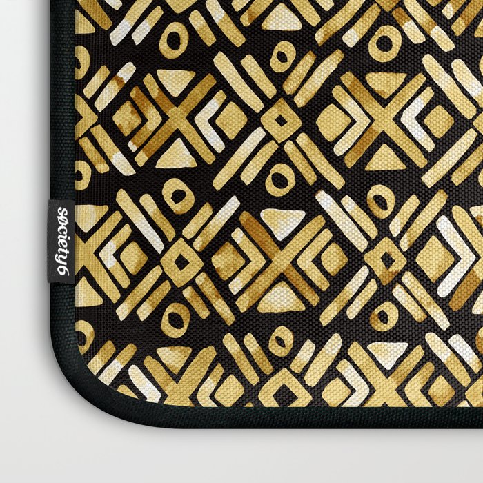 Sonoran Stripe - Midnight Gold Laptop Sleeve Gallery Image 3